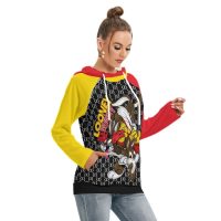 Crazy Looney Tunes Hoodie Women Sweatshirt Double Hood