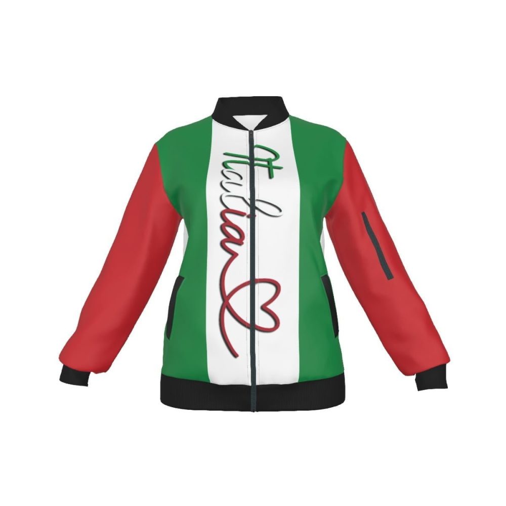 Viva Italia Women Jacket Zipped Up Outerwear Sporty