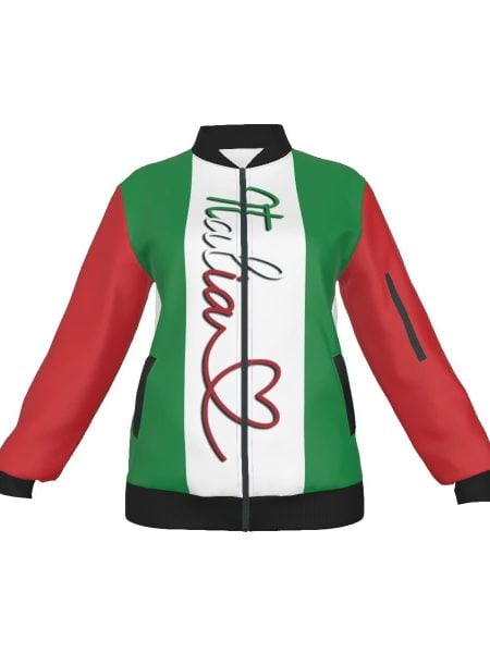 Viva Italia Women Jacket Zipped Up Outerwear Sporty