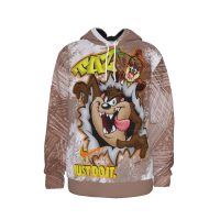 Taz Mania Pullover Hoodie Men Thicken Fall Outerwear