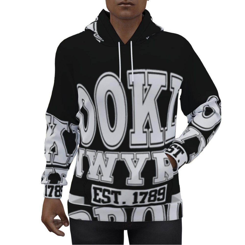 Brooklyn 1789 Men Hoodie Pullover Street Gear