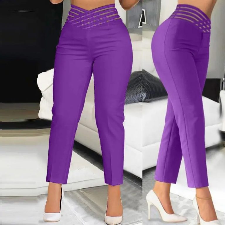 Office-Wear-Pants-Vintage-High-Waist-Zipper--7