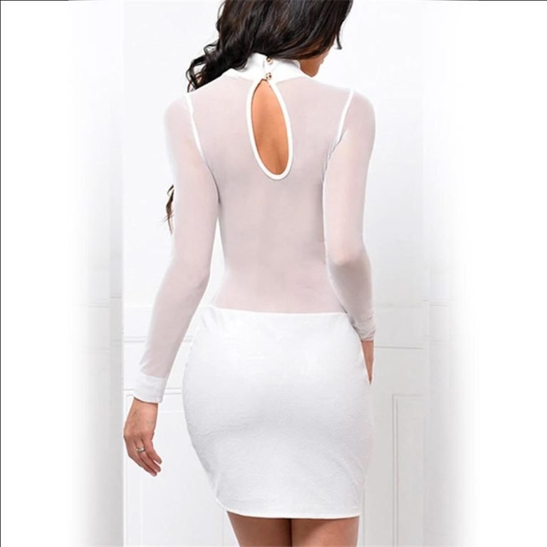 Women-Sexy-Dress-See-Through-Mesh-Bandage-Bodycon-Long-Sleeve-Evening-Party-Clubwear-Sexy-club-style-4