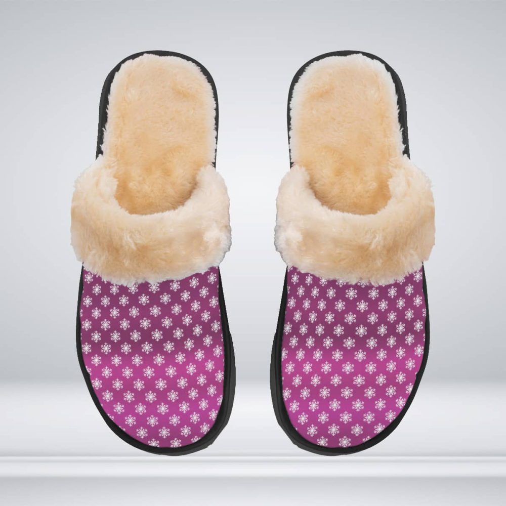 Comfortable Women Plush Slippers Home Wear