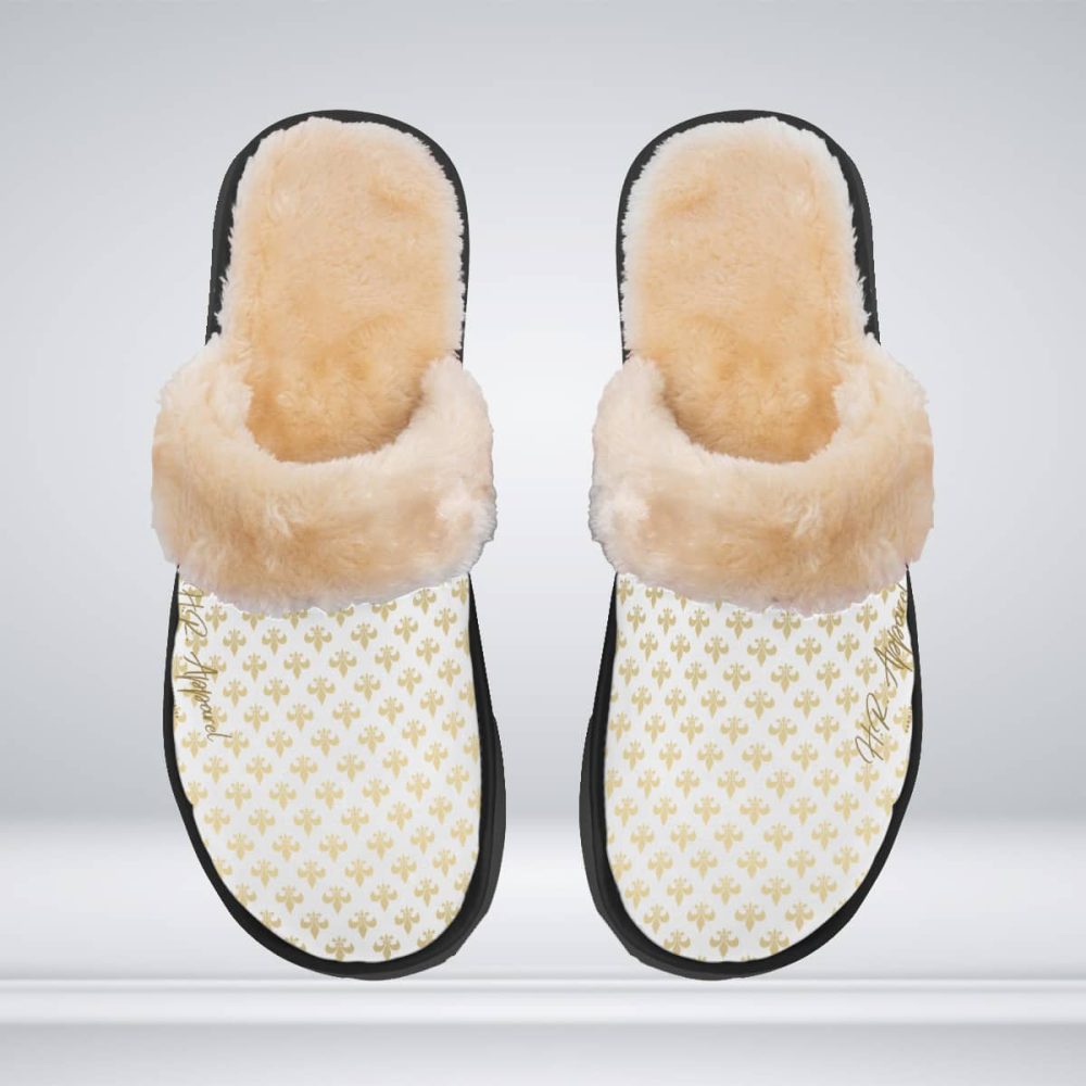 Plush Slippers Women Warm Wear Stay Home