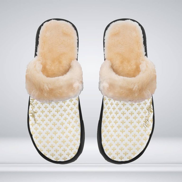 Plush Slippers Women Warm Wear Stay Home