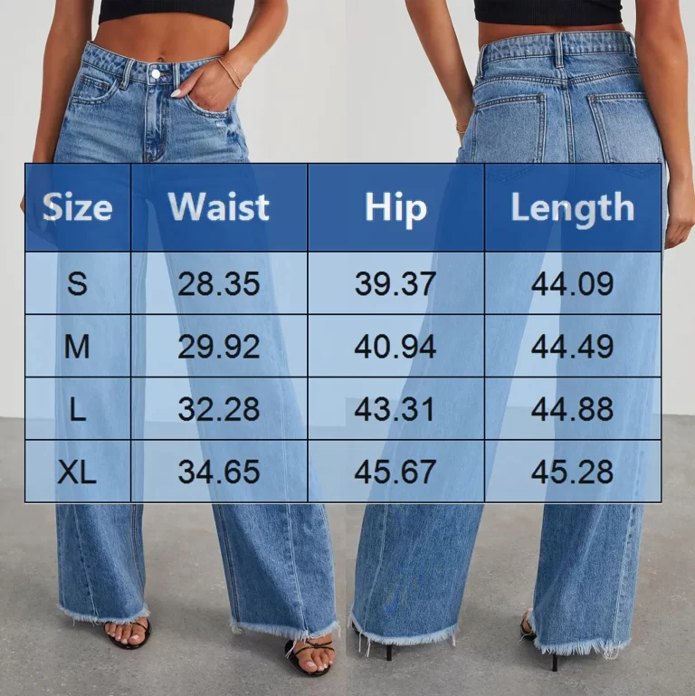 New-Denim-Pants-Women-s-Mid-Waist-Loose-Jeans-Fashion-Raw-Edge-Denim-Straight-Leg-Pants-3