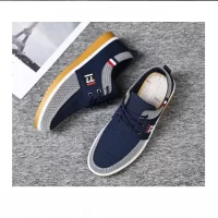 Canvas Men Shoes Lightweight Sports Casual Mesh Breathable