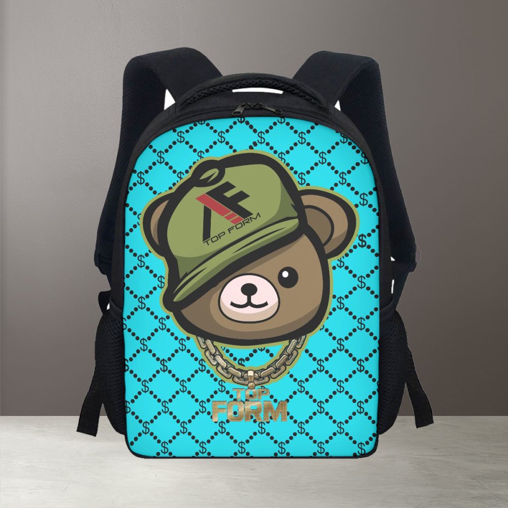 Unruly Bear Student Backpack Top Form Streetwear