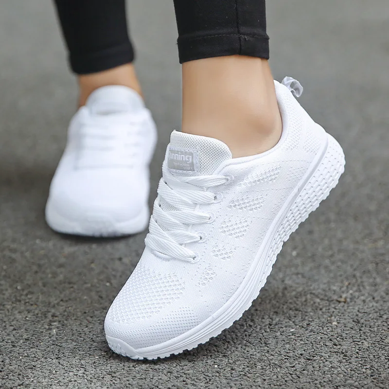 Casual Women Shoes Fashion Breathable Walking Mesh