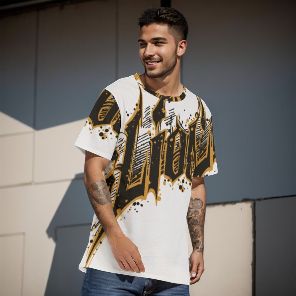 Men Lion O-Neck T-Shirt Casual And Stylish While Being Friendly