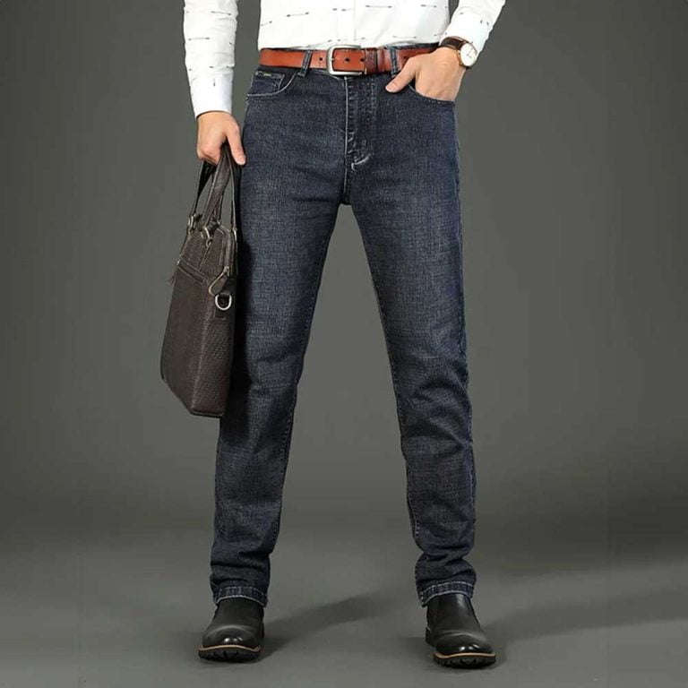 Business-Men-Jeans-Pants-Casual-Straight-Stretch-Fashion-1