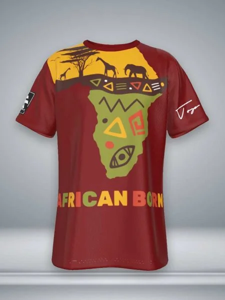 Men Afrocentric African T-Shirt Style Show Your Roots With Pride