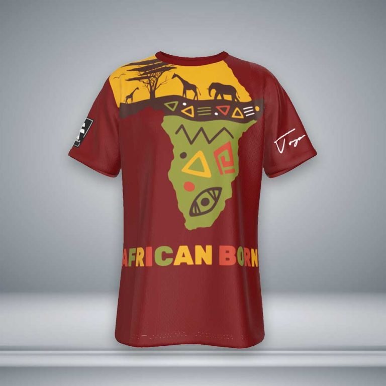 Men Afrocentric African T-Shirt Style Show Your Roots With Pride