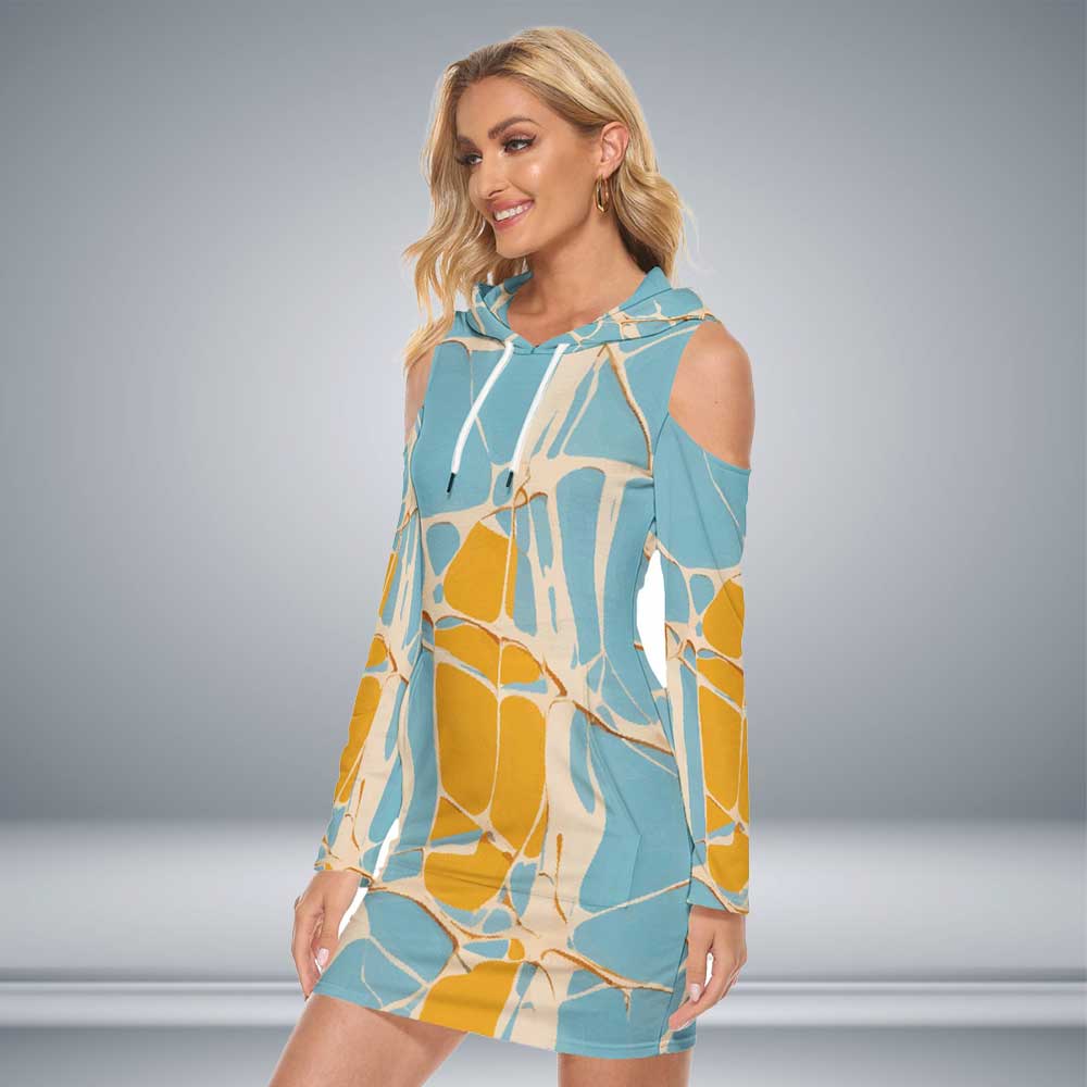 Flattering Abstract Mini Dress for Effortless Feminine Style