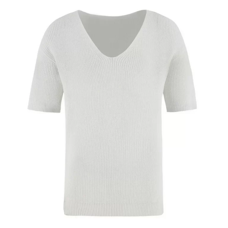 New-2024-Men-s-Summer-Short-Sleeve-Knit-Tops-Shirts-Casual-V-neck-British-Loose-Shirts (3)
