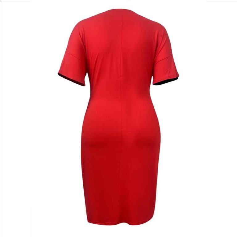 V-Neck-Faith-Midi-Dress-Plus-Size-Striped-Pocket-Design-10