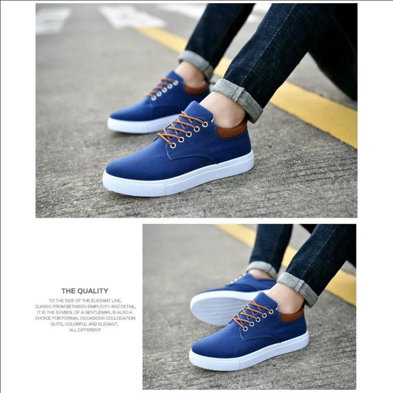 Canvas-Sneakers-Flats-Men-Shoes-Lace-up-Loafers-Fashion-1