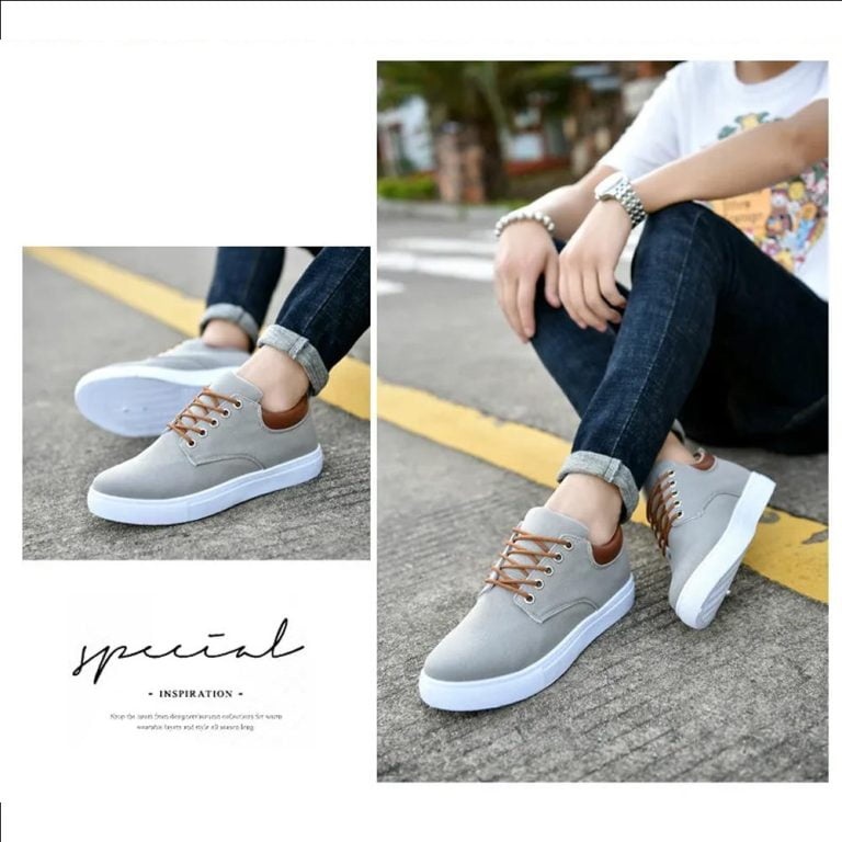 Canvas-Sneakers-Flats-Men-Shoes-Lace-up-Loafers-Fashion-17