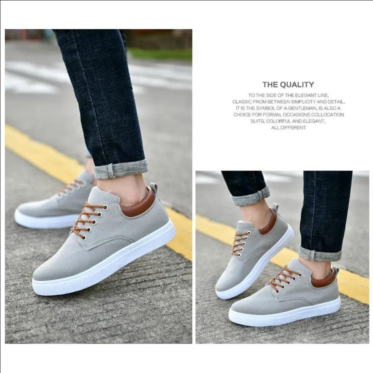 Canvas-Sneakers-Flats-Men-Shoes-Lace-up-Loafers-Fashion-19