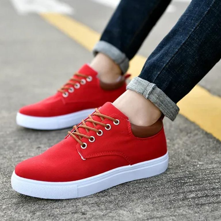 Canvas-Sneakers-Flats-Men-Shoes-Lace-up-Loafers-Fashion-24