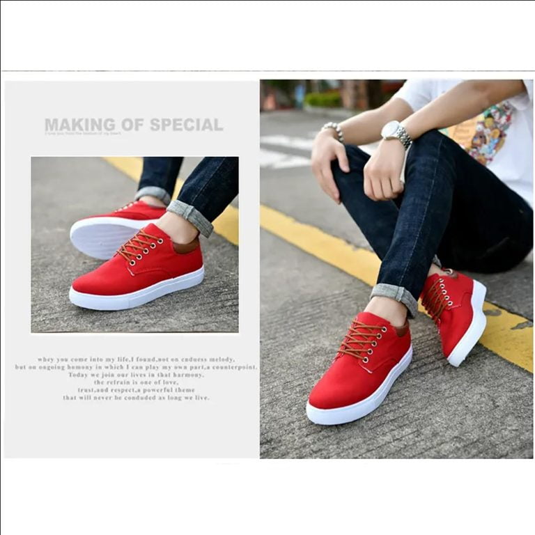 Canvas-Sneakers-Flats-Men-Shoes-Lace-up-Loafers-Fashion-25