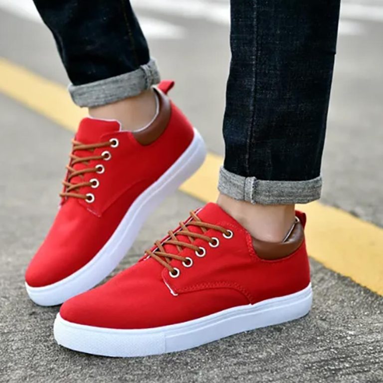 Canvas-Sneakers-Flats-Men-Shoes-Lace-up-Loafers-Fashion-27