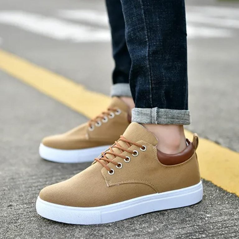 Canvas-Sneakers-Flats-Men-Shoes-Lace-up-Loafers-Fashion-32