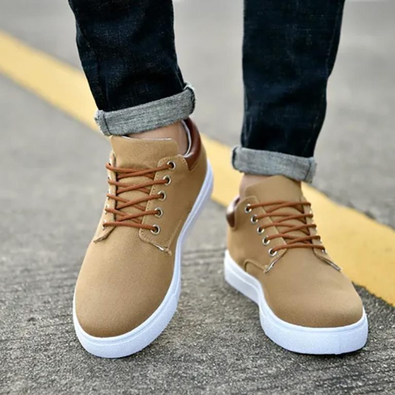 Canvas-Sneakers-Flats-Men-Shoes-Lace-up-Loafers-Fashion-34