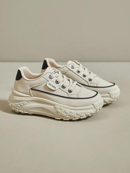 Retro Women Platform Shoes Spring Casual Adorable Sneakers