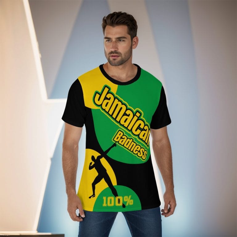 Jamaican Badness Men's T-Shirt O-Neck Island Vibes Only