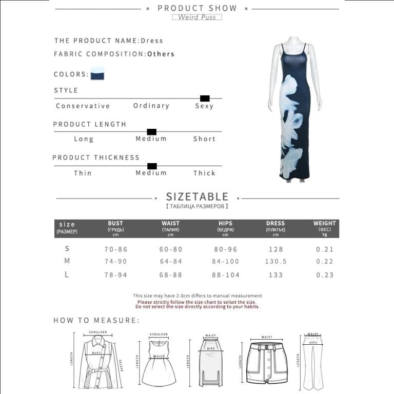 Tight-Fit-Maxi-Dress-Women--Weird-Puss-Sling-Floral-Print-12