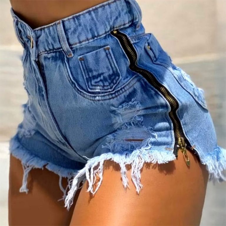 Chic-Urban-Jeans-Shorts-Women-Trousers-2024-High-Waist-Denim-5