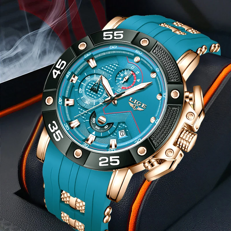 Luxury Sports Men Watches Top Brand Big Dial