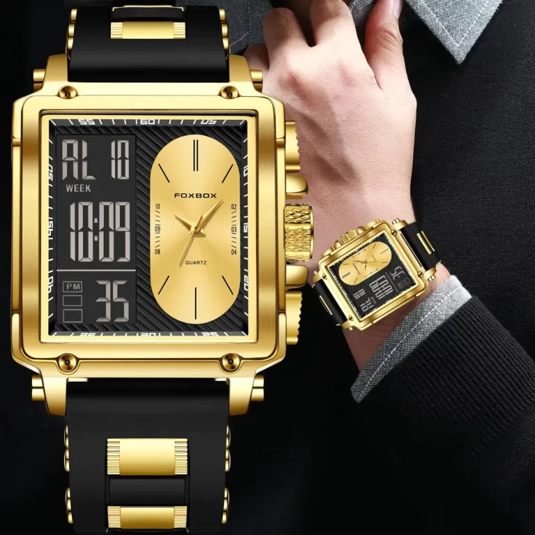 Square Digital Watch Men New Fashion Casual Sports