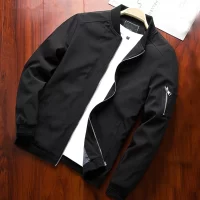 Men Bomber Jacket Thin Slim Amazing Long Sleeve Baseball Jackets