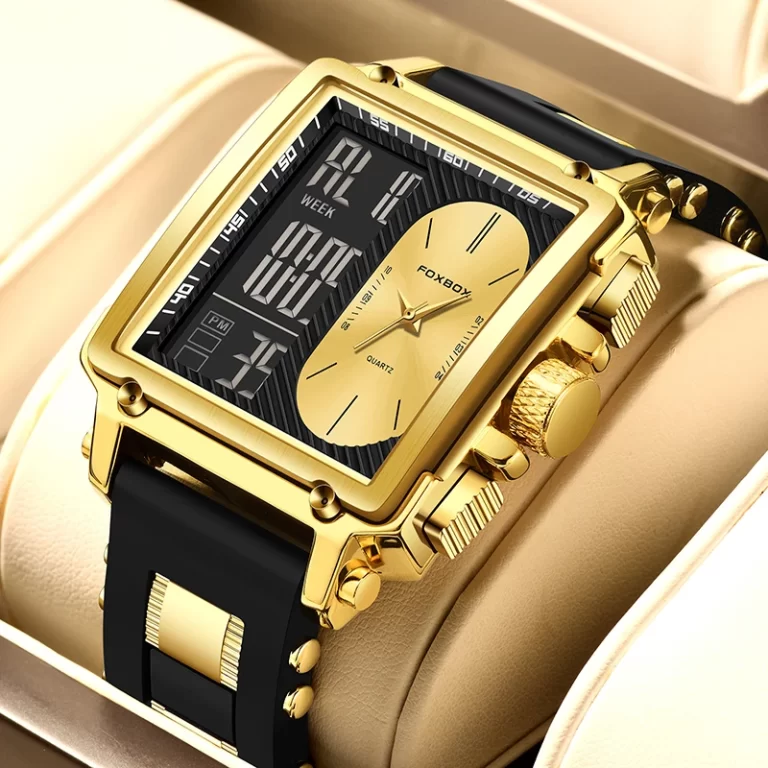 Square Digital Watch Men New Fashion Casual Sports