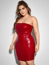 Glamorous Bodycon Mini Dress Women Plus Size Women Strapless