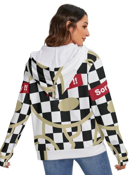 Hoodie Women's Cozy Style Essential Heavy Fleece Zip-on-the-Side