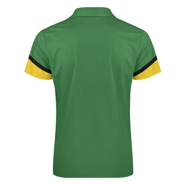 Men's Polo Shirt with Edge Short Sleeve with Zipper Mastery