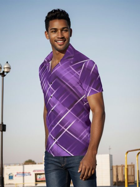 Shirt Men's Purple Mastery the Art of Dressing Well