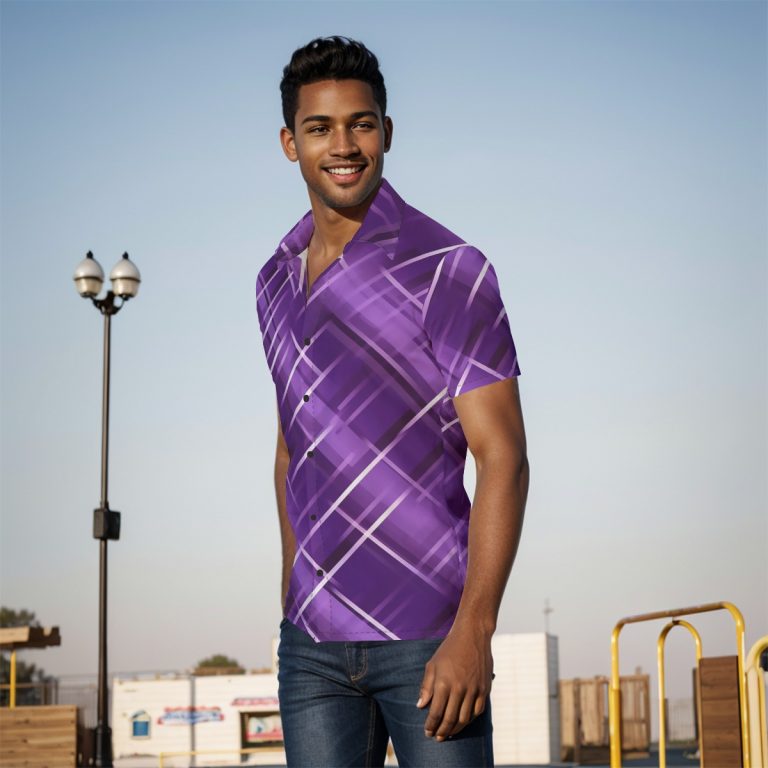 Shirt Men's Purple Mastery the Art of Dressing Well