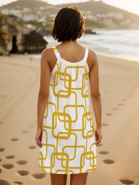 Women Cami Mini Dress Summer Sleeveless Effortless Elegance in Motion