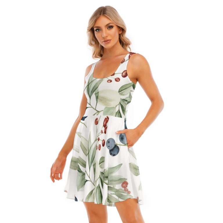 Women's Tank Vest Mini Dress Elegance in Every Stitch