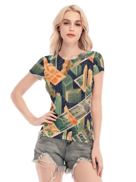 Short Sleeve Blouse Mesh Women Style That Breathes Power & Poise