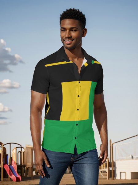 Shirt Men's Jamaican Fashion Bold Looks Unstoppable Presence