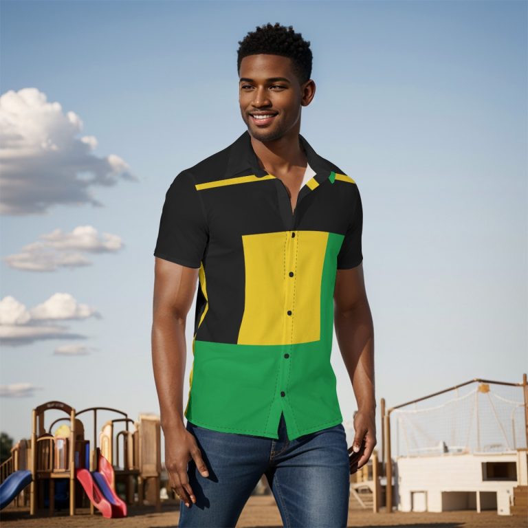 Shirt Men's Jamaican Fashion Bold Looks Unstoppable Presence