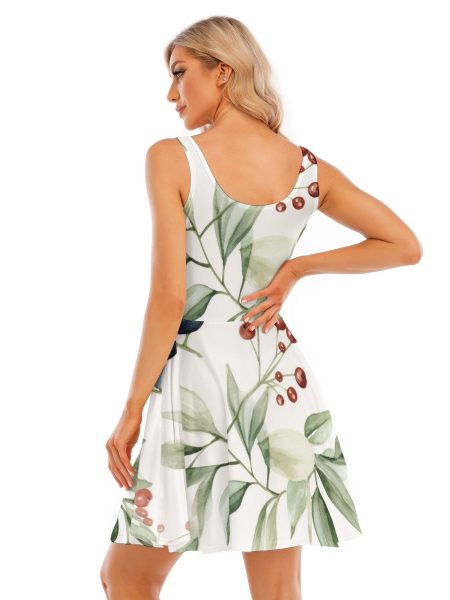 Women's Tank Vest Mini Dress Elegance in Every Stitch