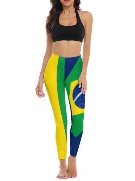 Workout Yoga Pants for Women Flow Flex and Fierce Brazil Hot Energy