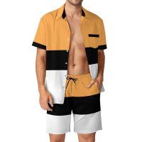 black-white-orange
